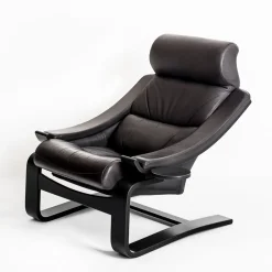 Kroken Sessel & Fußhocker von Ake Fribytter für Roche Bobois, Frankreich, 2000er