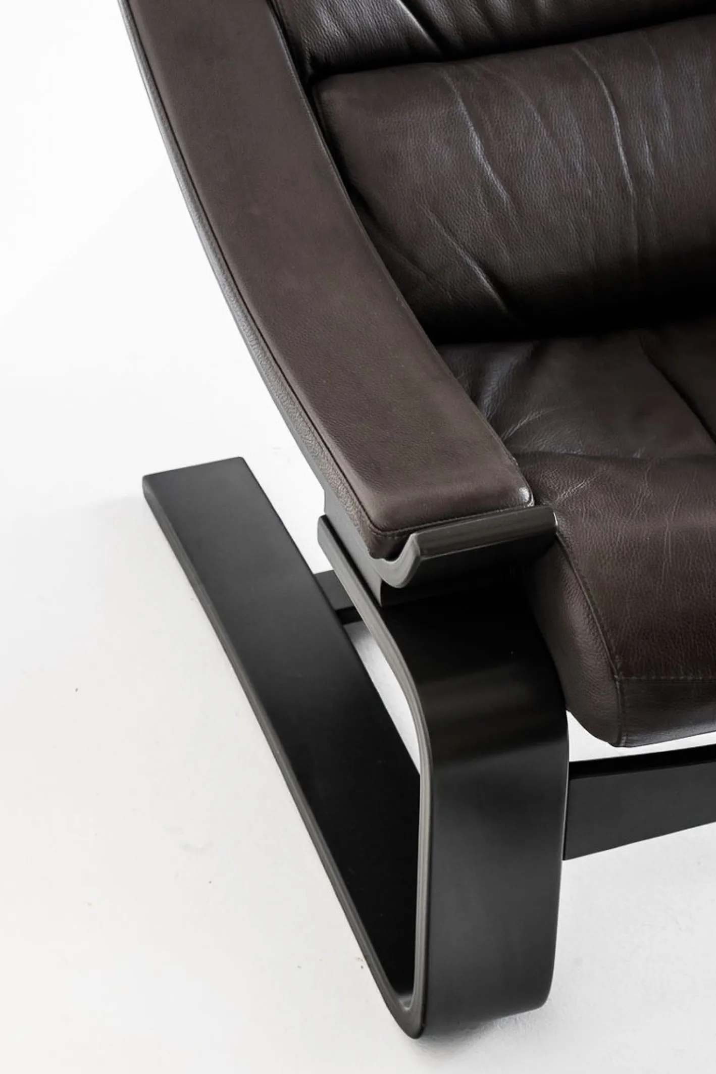 Kroken Sessel & Fußhocker von Ake Fribytter für Roche Bobois, Frankreich, 2000er