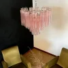 Kronleuchter aus Muranoglasrohr