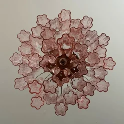 Kronleuchter aus Muranoglasrohr