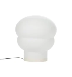 Kumo Mittelgroße rauchgraue Acetato Taupe Stehlampe von Pulpo