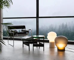 Kumo Weiße Acetato Stehlampe in Weiß von Pulpo