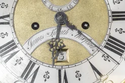 Lackierte Chinoiserie Uhr, 18. Jh.