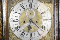 Lackierte Chinoiserie Uhr, 18. Jh.