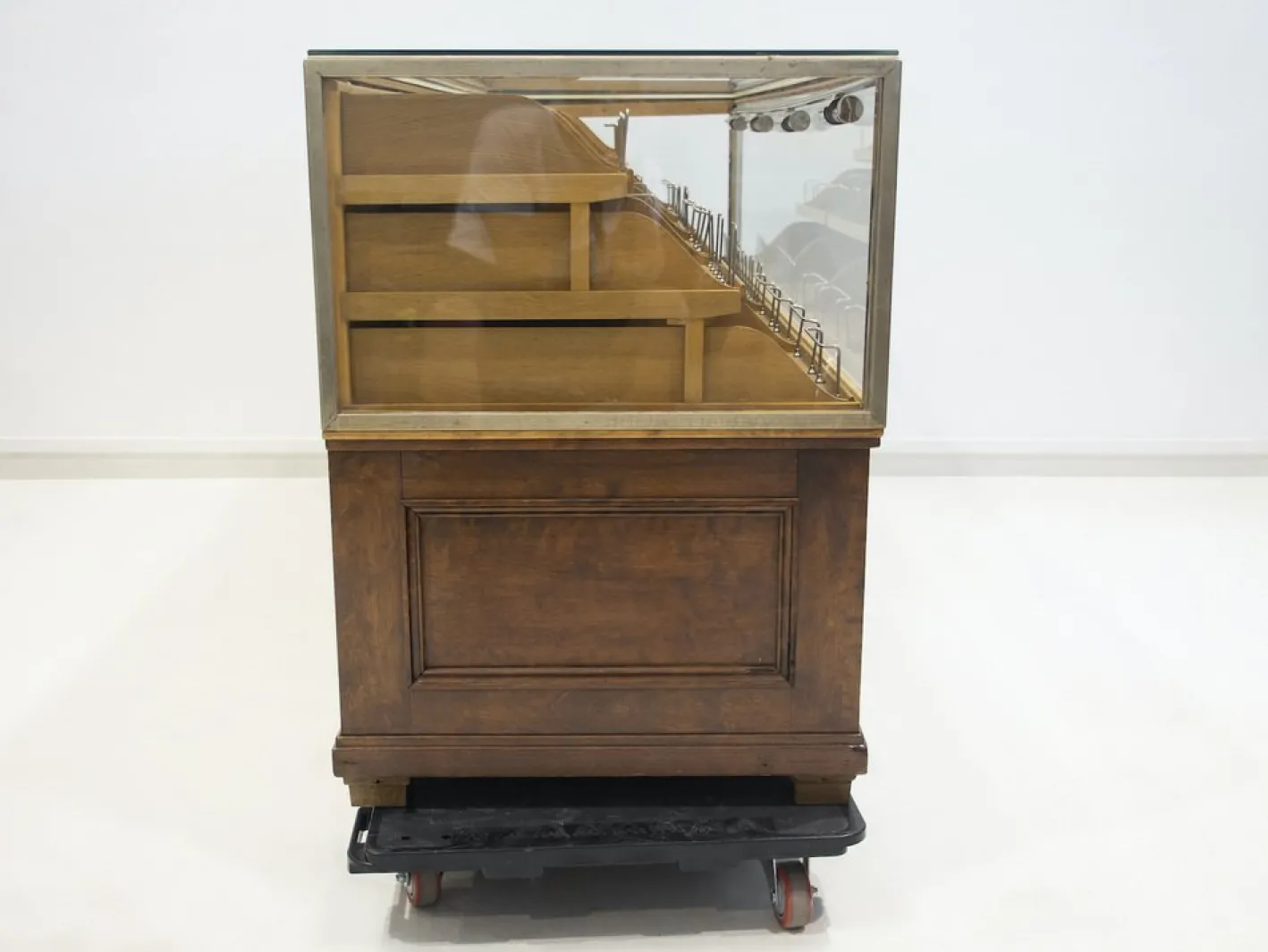 Ladentheke aus Birke & Eiche mit Zwanzig Schubladen, 1940er