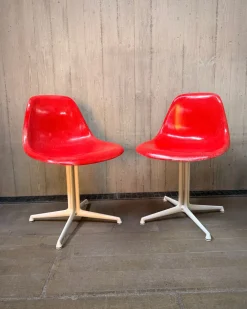 La Fonda Stühle für Vitra von Charles & Ray Eames, 1970er, 2er Set