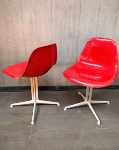 La Fonda Stühle für Vitra von Charles & Ray Eames, 1970er, 2er Set