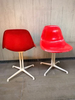 La Fonda Stühle für Vitra von Charles & Ray Eames, 1970er, 2er Set