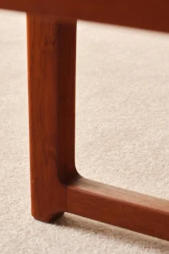 Lange Krobo Teak Bank von Torbjörn Afdal für Bruksbo, 1960er