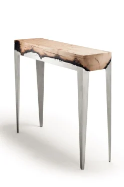 Langer Wood Casting™ Konsolentisch von Hilla Shamia  The Exceptional