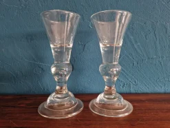 Lauensteiner Barock Gläser, 1750, 2er Set