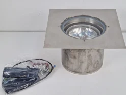 Lava Grande RVS Spot Outdoor Stehlampe von PSM Lighting, Belgien, 1990er