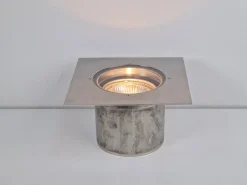 Lava Grande RVS Spot Outdoor Stehlampe von PSM Lighting, Belgien, 1990er