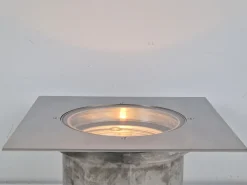 Lava Grande RVS Spot Outdoor Stehlampe von PSM Lighting, Belgien, 1990er