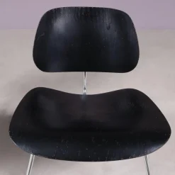LCM Stühle aus verchromtem Metall mit schwarzem Schichtholz von Charles & Ray Eames für Herman Miller, USA, 1960er, 2er Set