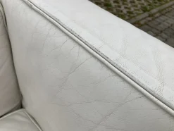 LC2 3-Sofa aus Leder von Le Corbusier für Cassina, 1980er