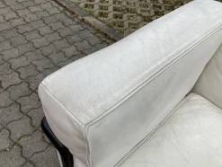 LC2 3-Sofa aus Leder von Le Corbusier für Cassina, 1980er