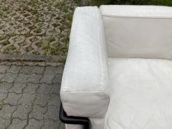 LC2 3-Sofa aus Leder von Le Corbusier für Cassina, 1980er