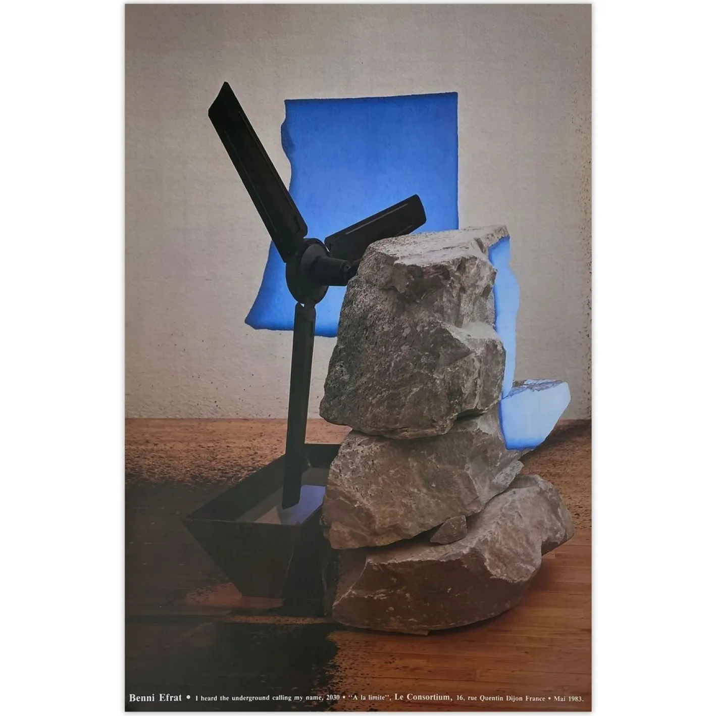 Le Carium - Dijon Poster von Benni Efrat, 1983