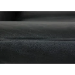 Le Corbusier LC3 2-Sitzer Sofa aus schwarzem Leder, 2000er