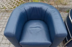 Leder Onda Sofa & 2 Sessel von De Pas, D'Urbino & Lomazzi für Zanotta, 3er Set