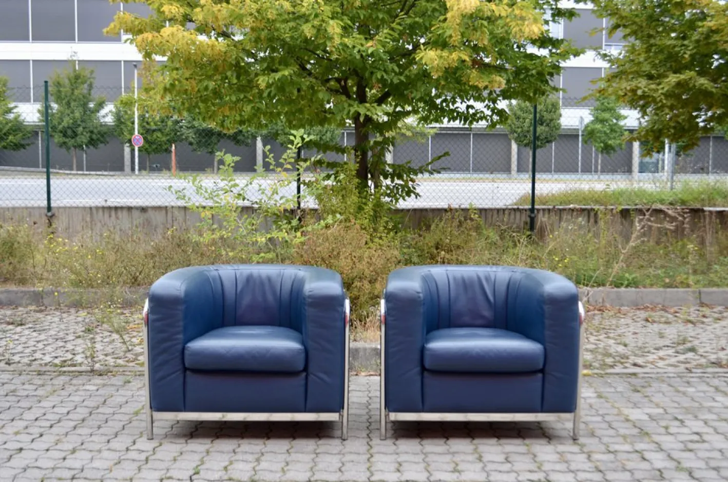 Leder Onda Sofa & 2 Sessel von De Pas, D'Urbino & Lomazzi für Zanotta, 3er Set