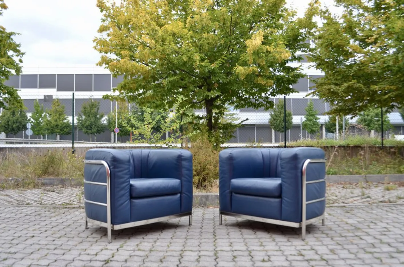 Leder Onda Sofa & 2 Sessel von De Pas, D'Urbino & Lomazzi für Zanotta, 3er Set