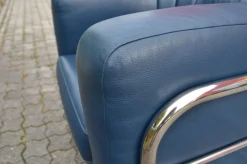 Leder Onda Sofa & 2 Sessel von De Pas, D'Urbino & Lomazzi für Zanotta, 3er Set