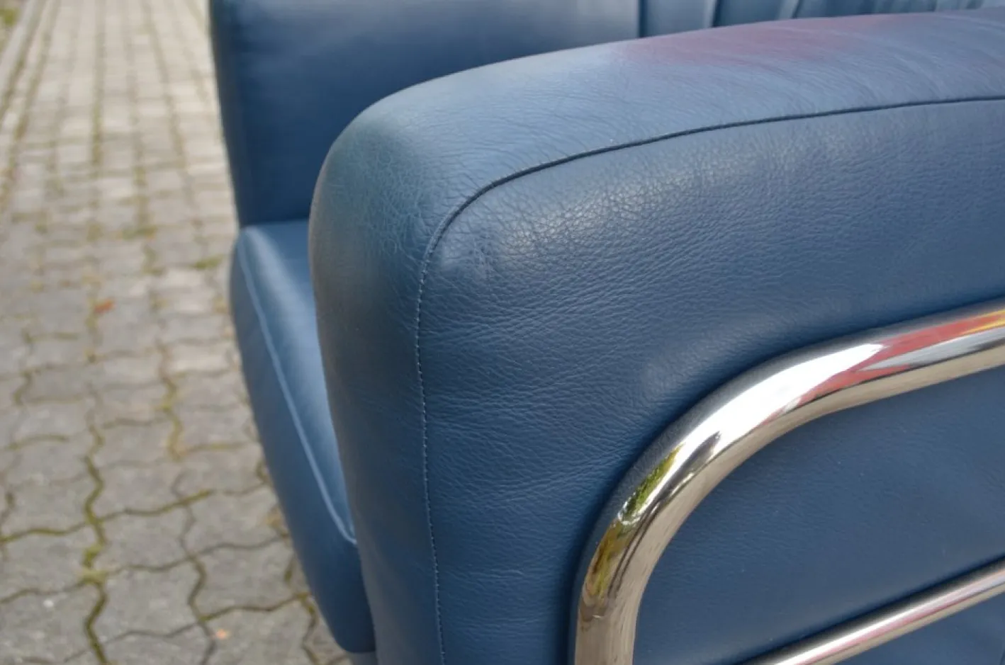 Leder Onda Sofa & 2 Sessel von De Pas, D'Urbino & Lomazzi für Zanotta, 3er Set