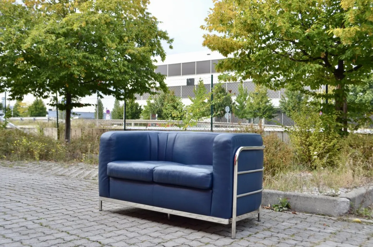 Leder Onda Sofa & 2 Sessel von De Pas, D'Urbino & Lomazzi für Zanotta, 3er Set
