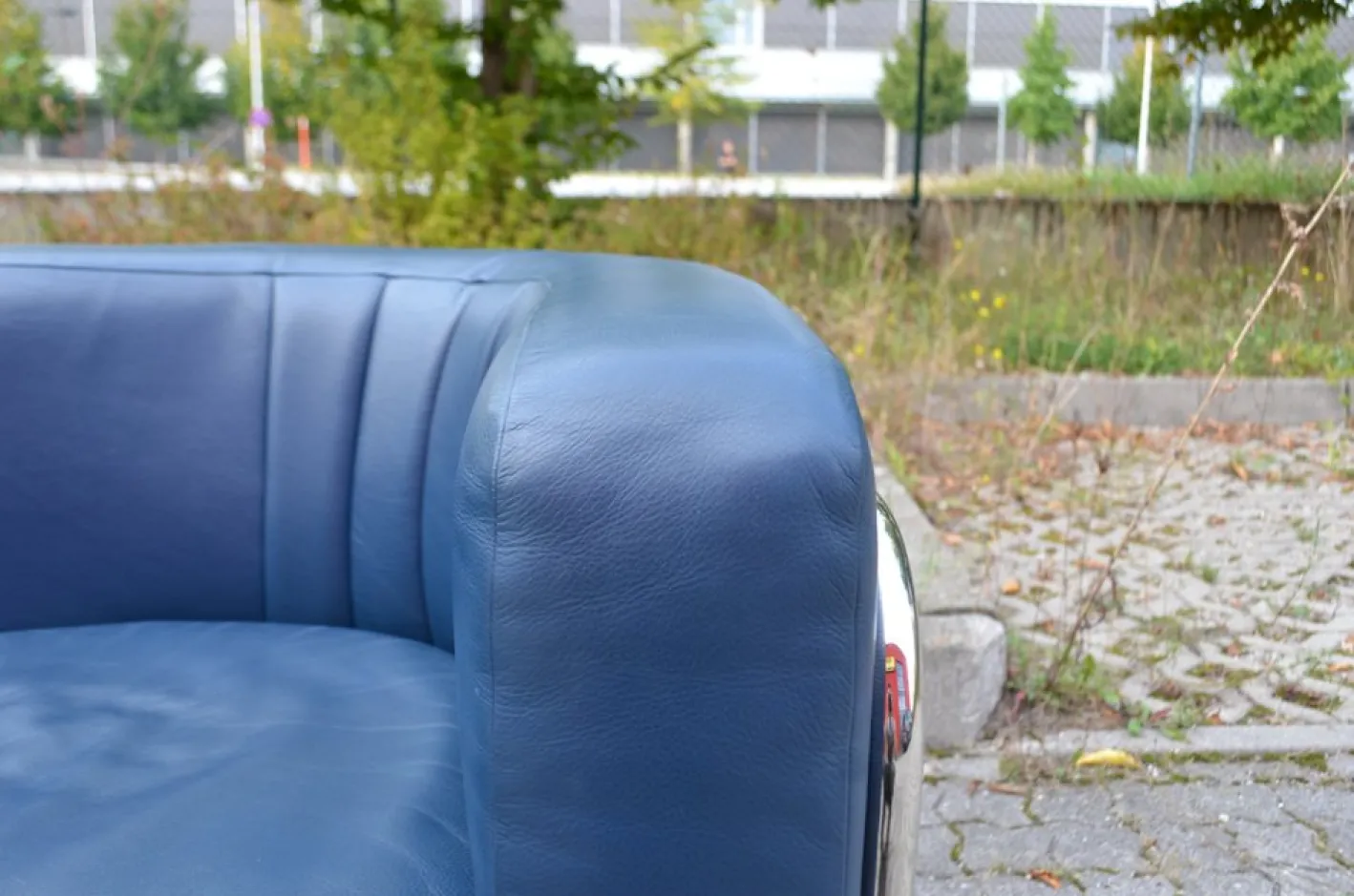 Leder Onda Sofa & 2 Sessel von De Pas, D'Urbino & Lomazzi für Zanotta, 3er Set