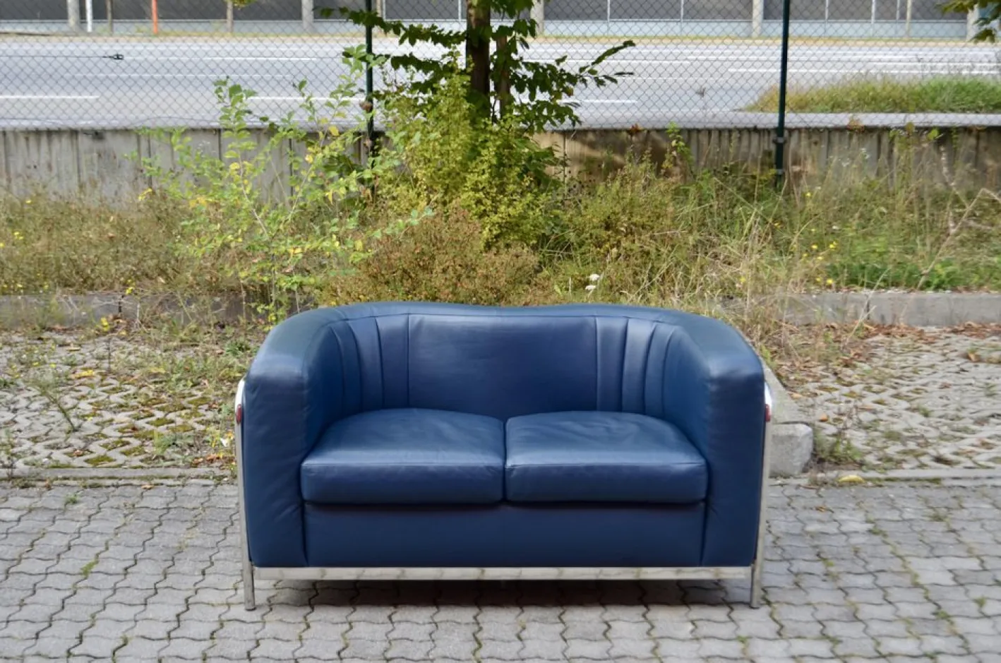 Leder Onda Sofa & 2 Sessel von De Pas, D'Urbino & Lomazzi für Zanotta, 3er Set