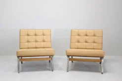 856 Ledersessel von Cassina, 1957, 2er Set