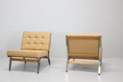 856 Ledersessel von Cassina, 1957, 2er Set