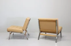 856 Ledersessel von Cassina, 1957, 2er Set