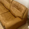 Ledersofa von de Sede, Schweiz, 1980er Jahre