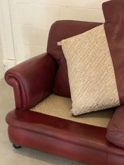 Ledersofa von Poltrona Frau, 1980er