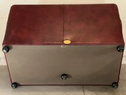 Ledersofa von Poltrona Frau, 1980er