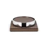 Leder Untersetzer