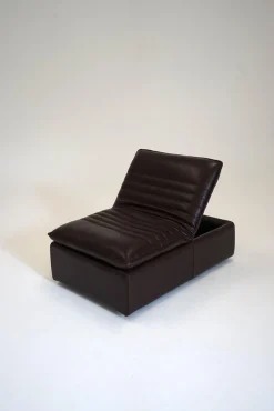 Lehnsessel aus Leder, 1980er