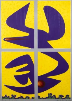 Leo Guida, Fenster, Lithographie, 1970er