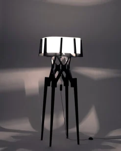 Lese Stehlampe in Anthrazit von Konstantin Achkov für Lock