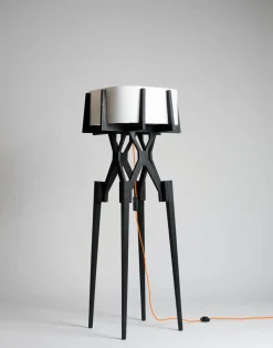 Lese Stehlampe in Anthrazit von Konstantin Achkov für Lock
