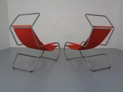 Lido Sonnenliege Set von Battista & Gino Giudici für Wohnbedarf, 1999