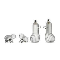 Lilì e Lulù Öl & Essig Set aus mundgeblasenem Glas von Matteo Cibic für Paola C., 2er Set