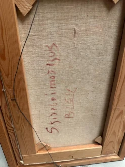 Lindqvist, Stillleben, 1950er, Ölgemälde auf Leinwand, gerahmt