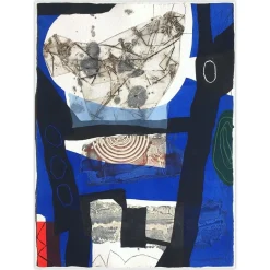 Lionel Perrotte, Conversation, 2000, Carborundum Radierung