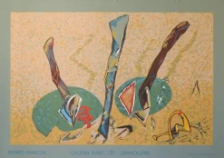 Lithografische Ausstellungsposter für Künstler, 1970er, 14 . Set