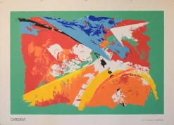 Lithografische Ausstellungsposter für Künstler, 1970er, 14 . Set