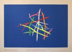 Lithografische Ausstellungsposter für Künstler, 1970er, 14 . Set